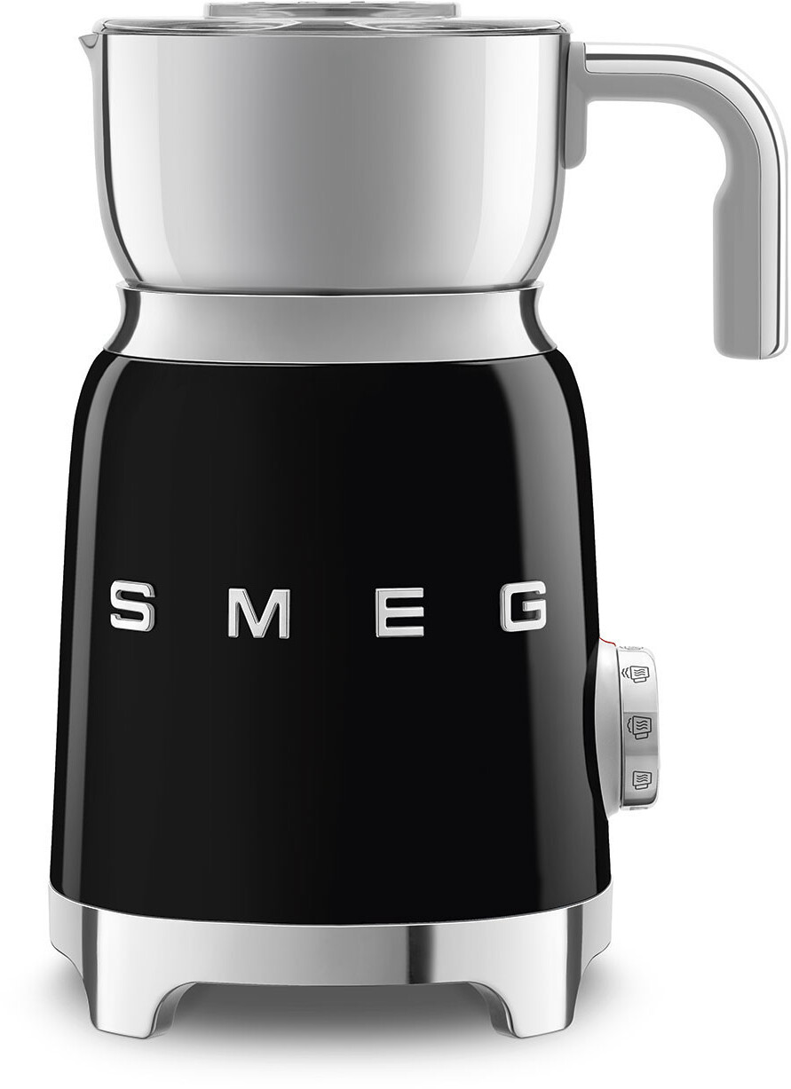 کف شیر ساز اسمگ ایتالیا مدل SMEG MFF01BLEU - رنگ مشکی - طراحی رترو دهه ۵۰